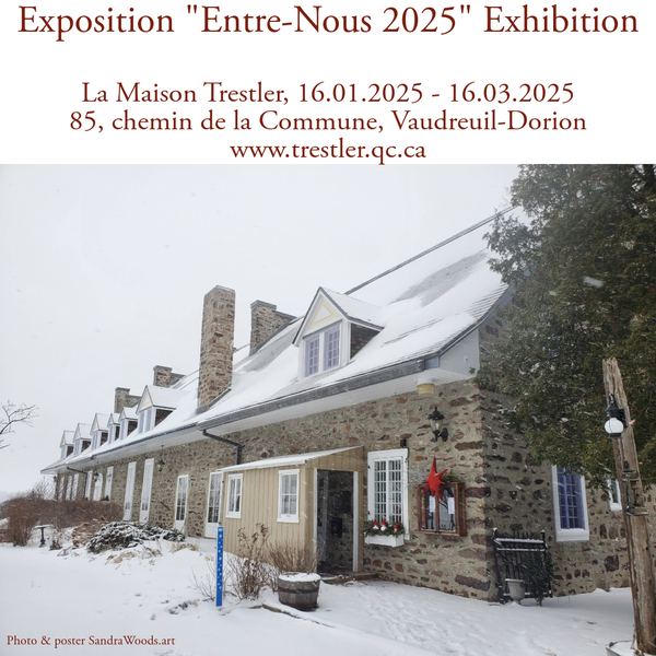 "Entre-Nous 2025" poster, by Sandra Woods