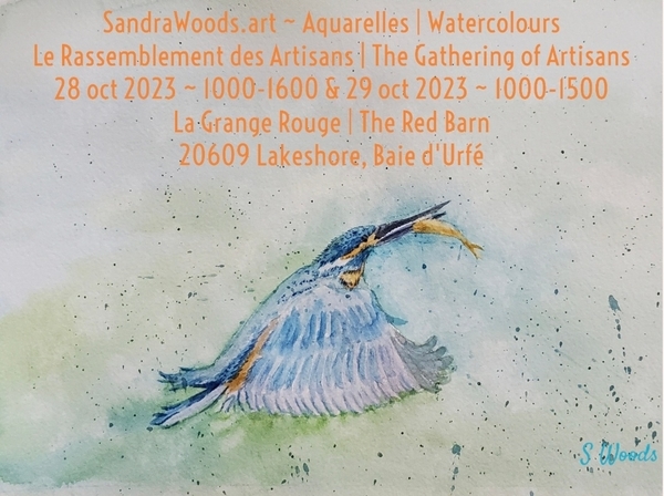 My poster for the 2023 Gathering of Artisans in Montréal